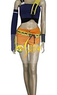 Mtxc Women's Final Fantasy VII Cosplay Costume Yuffie Kisaragi Full Set 2nd Size X-Small Purple