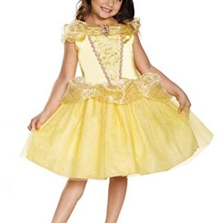 Belle Classic Disney Princess Beauty & The Beast Costume, One Color, Small/4-6X