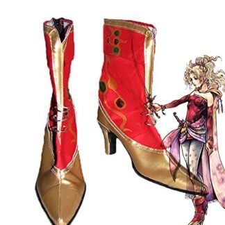 FF6 Dissidia Final Fantasy Terra Branford Cosplay Shoes Boots Custom Made 2