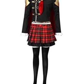 Mtxc Women's Final Fantasy Type-0 Cosplay Costume Rem 1st Size XXX-Large Black