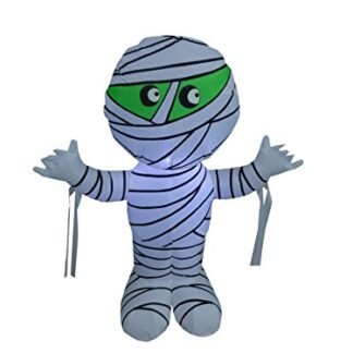 4 Foot Tall Halloween Inflatable Mummy Decoration