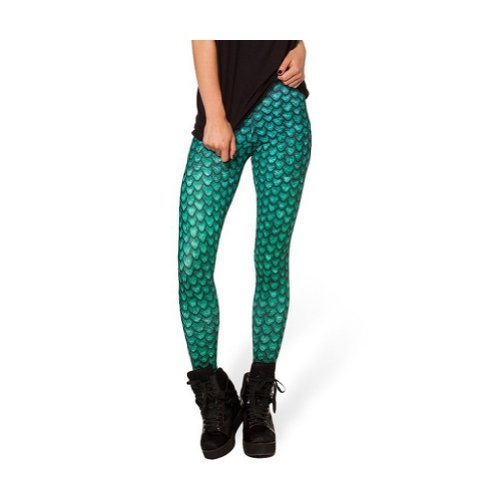 Rhaegal Dragon Egg Leggings for Women (Green)