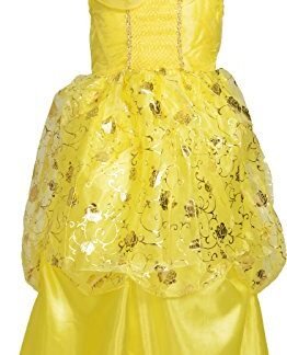 Princess Belle Costume Girls Dress Up Size M 3-5