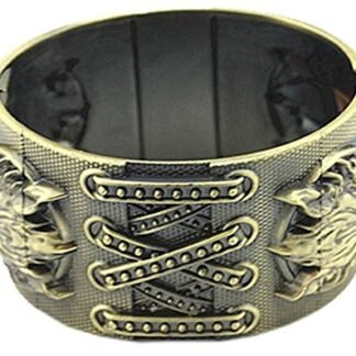 RIOT Final Fantasy Cloud Wolf Alloy Bracelets Wrist Strap Wristbands Cosplay
