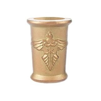 Mtxc Final Fantasy Type-0 Cosplay Accessories Suzaku Group 0 Collar Button Golden