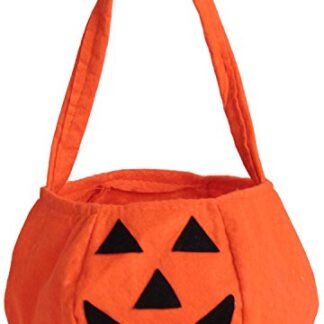 ZOEREA 1 PCS Halloween Pumpkin Bag Kids Candy Bag for Halloween Party Costumes