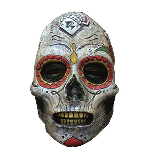 Trick or Treat Studios Day Of The Dead Zombie Mask, Multi, One Size