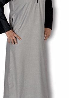 MASHROO Big Boys' Crossover Suiting Thobe 13-14 Years Black