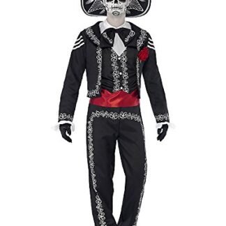 Adult Day of the Dead Senor Bones Costume