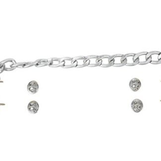 Mtxc Final Fantasy Type-0 Cosplay Accessories Suzaku Group 0 Nine Scarf Chain Silver