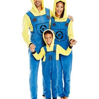 Minions Little Boys' Minion Family Cosplay Union Suit, Yellow, 6