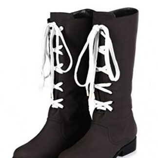 Mtxc Women's Final Fantasy X-2 Cosplay Yuna Shoes Black US 9.5