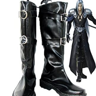 Final Fantasy VII FF7 Sephiroth Cosplay Shoes Boots Custom Made