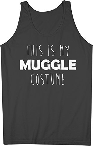 This Is My Muggle Costume Magic Wizard Cool Funny Men's Tank Top Sleeveless Shirt Black X-Large