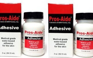 Pros-Aide "The Original" Adhesive 2 oz. By ADM Tronics - Professional Medical Grade Adhesive. Dries Clear.