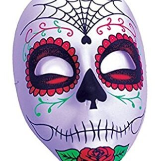 Women's Gothic Sugar Skull Day Of The Dead Mask Web Design