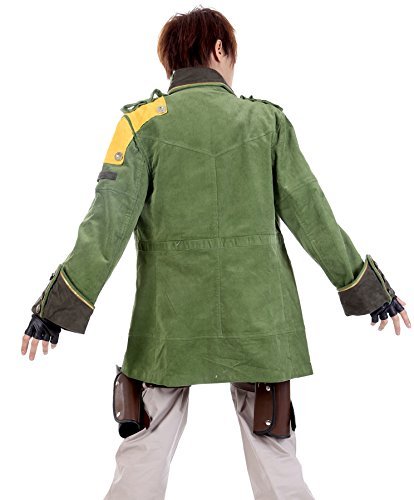 De-Cos Final Fantasy XIII Cosplay Costume Sazh Katzroy Outfit 1st Ver Set - Image 3