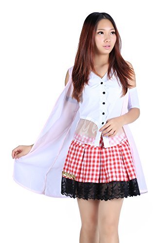 De-Cos Final Fantasy XIII Cosplay Costume - Serah Farron Outfit Set - Image 3