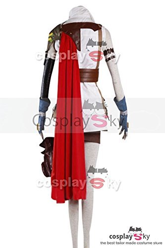 CosplaySky Final Fantasy Costume XIII FF 13 Lightning Cosplay Halloween Full Set Medium - Image 3