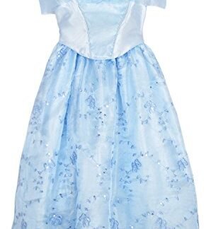 2015 NEW dress blue princess dress Costume for girls