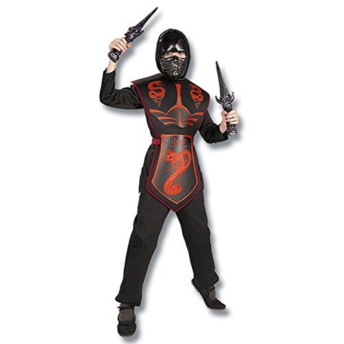 Rubie’s Costume Co Cobra Ninja Costume, Large, Red
