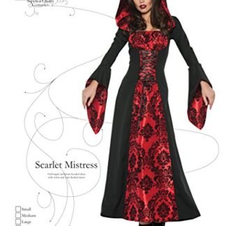 Women’s Gothic Dress Costume – Scarlette Mistress