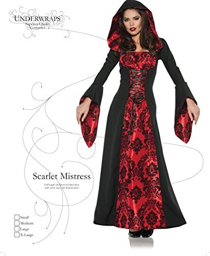 Women’s Gothic Dress Costume – Scarlette Mistress