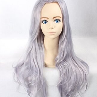 Cosplay Wig Light Purple Wig Long Light Purple Straight Wig Kuja Final Fantasy Wigs