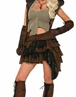 Forum Novelties Men’s Medieval Fantasy Rogue Female Warrior Costume, Multi, One Size