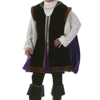 Forum Novelties Men’s Designer Collection Noble Lord Halloween Costume, Black, X-Large