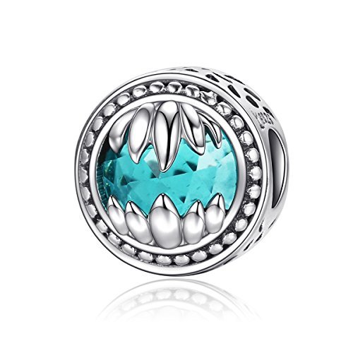 BAMOER New Arrival 925 Sterling Silver Beast Guardian Love Bead Charm for European Charm Bracelet