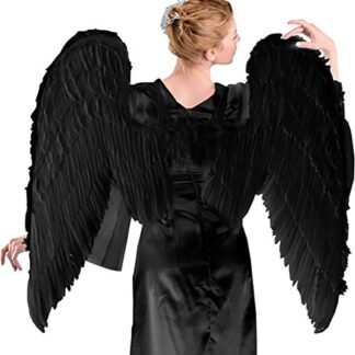 Adult Large Black Angel Wings Costume Maleficent Wings Maleficent Costume Wings