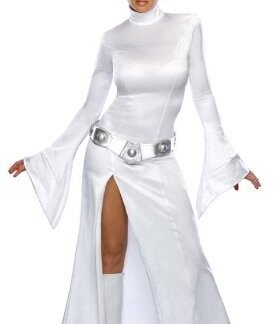 Princess Leia Costume - Small - Dress Size