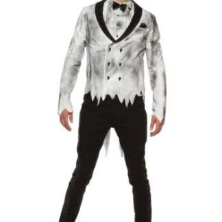 Zombie Groom Costume - Large - Chest Size 42-46
