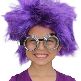 Afro Wig Purple Minion Costume Purple Minion Wig Minion Goggles Minion Costume