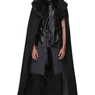 YMOYNOT Jon Snow Knights Watch Cosplay Costume Outfit for Men
