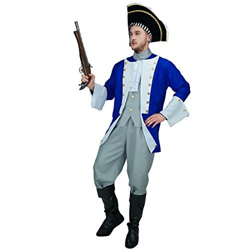 Adult Men’s Colonial General Costumes