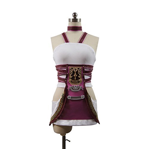 Mtxc Women's Final Fantasy XIII Cosplay Serah Outfit Size XX-Large White