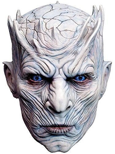 Trick or Treat Studios Men's Game of Thrones-Night's King, White Walker Men's Full Head Mask, Multi, One Size