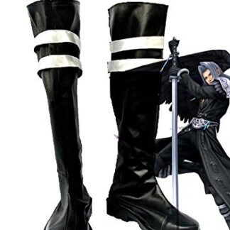 Final Fantasy VII FF7 Sephiroth Cosplay Shoes Boots Custom Made 2