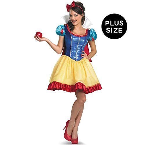Disguise Costumes Snow White Fab Deluxe Costume, Adult, X-Large