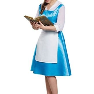 Belle Blue Dress Adult Costume, Womens, Medium 8-10
