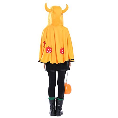 BC-Bionergy Halloween Costume Children Cape Pumpkin Cloak Suit - Image 3