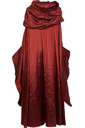 Sidnor GoT Game of Thrones The Red Woman Melisandre Cosplay Costume Outfit Suit Dress - Image 4