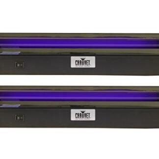 (2) NEW CHAUVET NVF18 18″ UV Black Light 15 Watts Halloween Blacklights | NV-F18