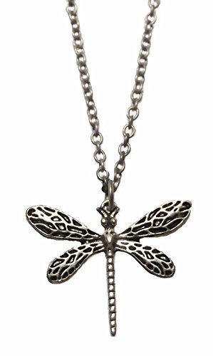 Game of Thrones DRAGONFLY Pewter Finish Metal PENDANT on 20" Chain