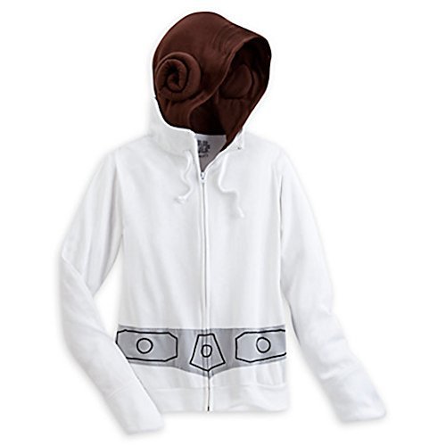 Disney Princess Leia Costume Hoodie for Women (Adult) - Small