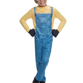 Minions Boys Minion Bob Dress Up Outfit Halloween Costume S (4-6)
