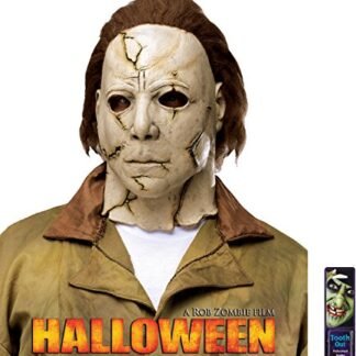 Bundle: 2 Items - Michael Myers Rob Zombie Halloween Mask and Free Pack of Makeup