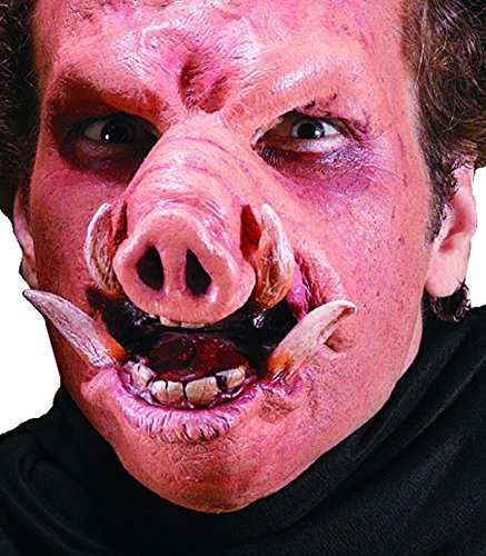 Reel FX Wild Boar Pig Orc Theater Make Up Costume Mask